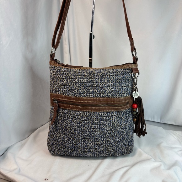 THE SAK "LUCIA CROCHET" Crossbody Purse W/ Adjustable Strap - Picture 9 of 14